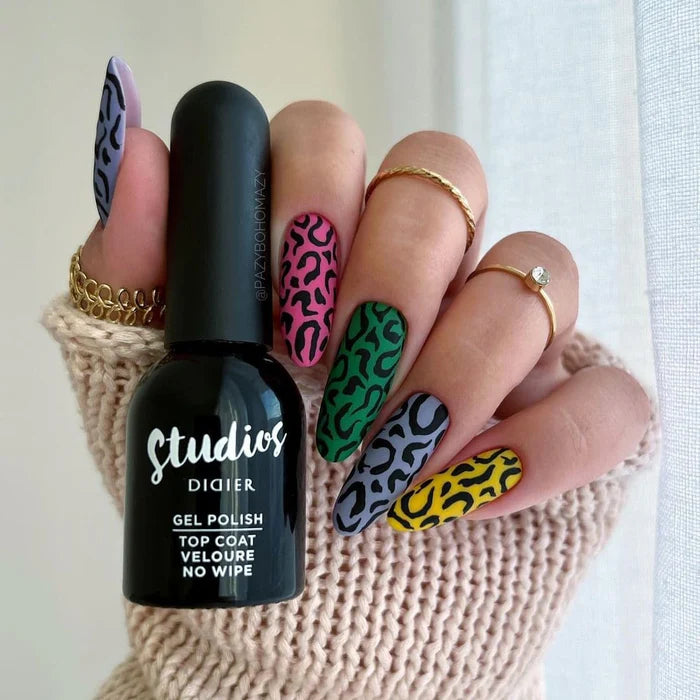 Matný Top coat Veloure No Wipe Studios Didier Lab 8ml