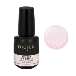 Builder gél vo fľaštičke Pink Mask Glitter Didier Lab 15ml